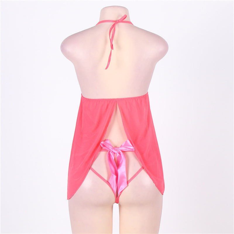 Bowknot Pink Babydoll