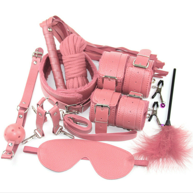 BDSM Plush 10-Piece Erotic Bundling Set