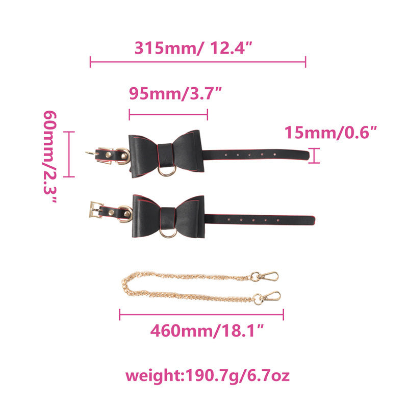 PU Leather BDSM 7-Piece Set
