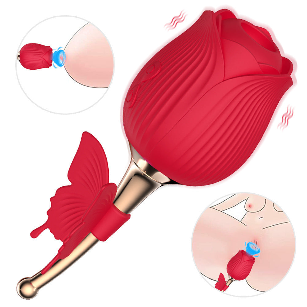 Rose Sucker Vibrator Toy