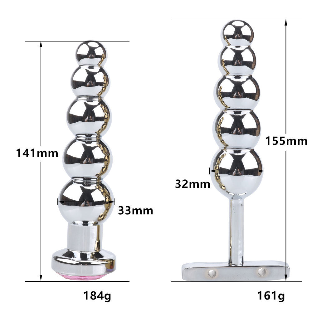 Metal Alloy Anal Plug