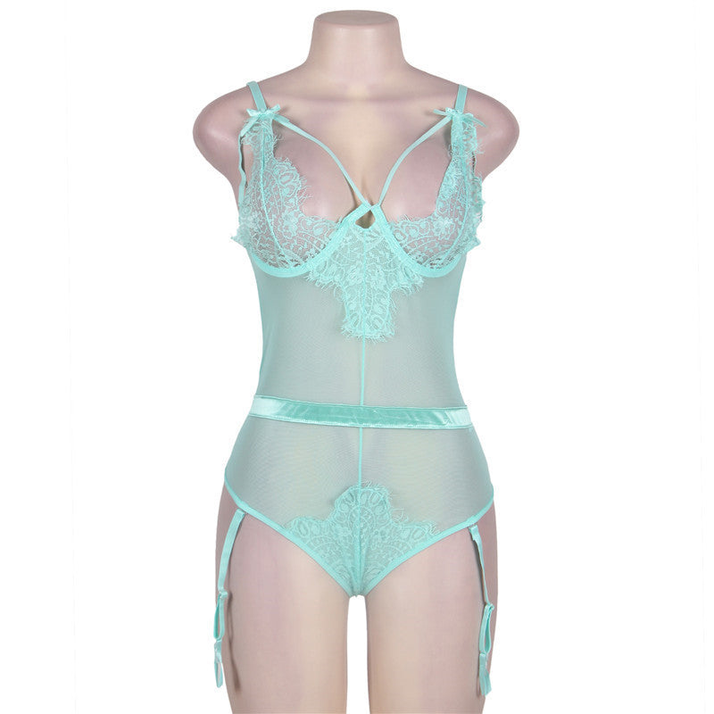 Carina Sexy Lace Garter Set