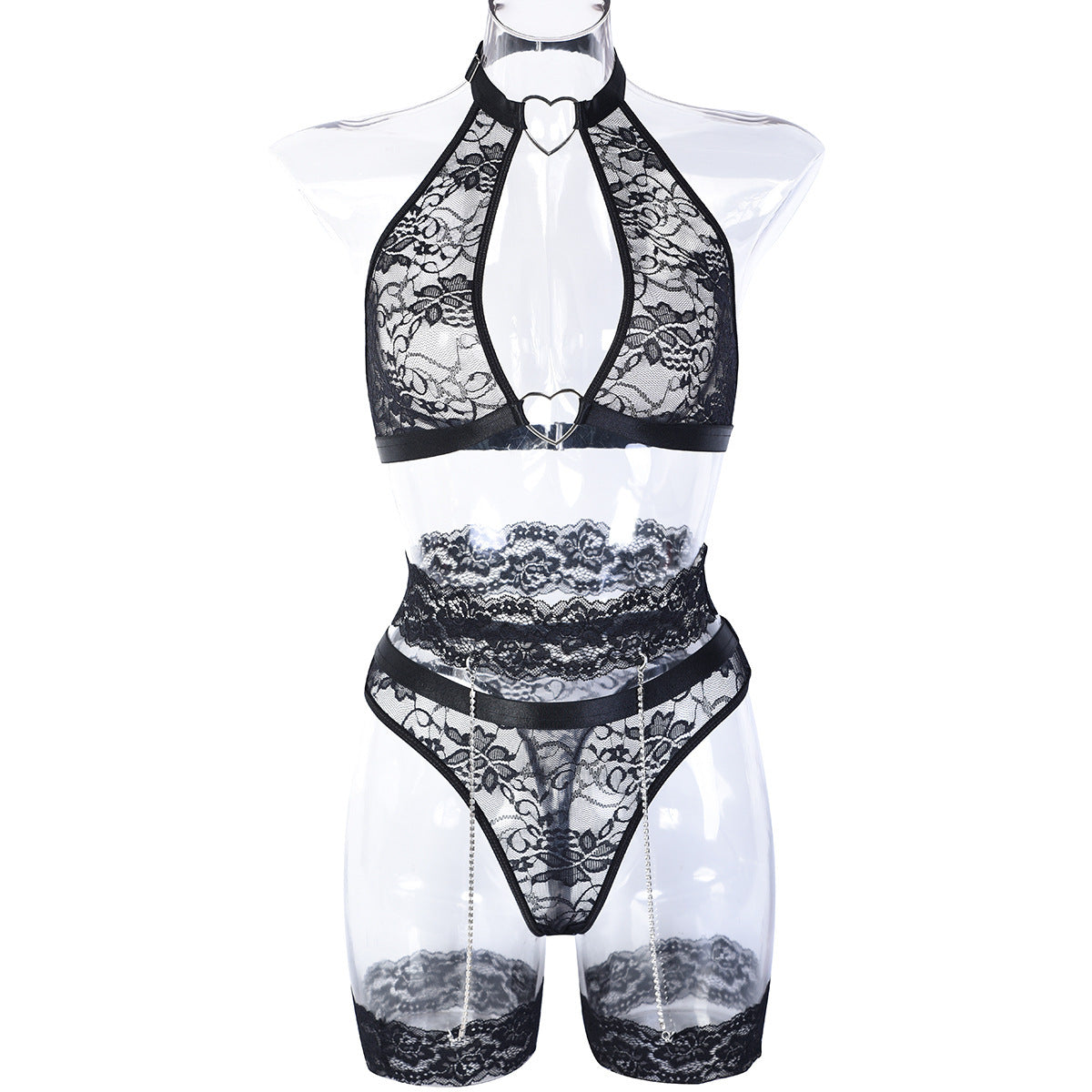 Scarlett Chain Garter Set