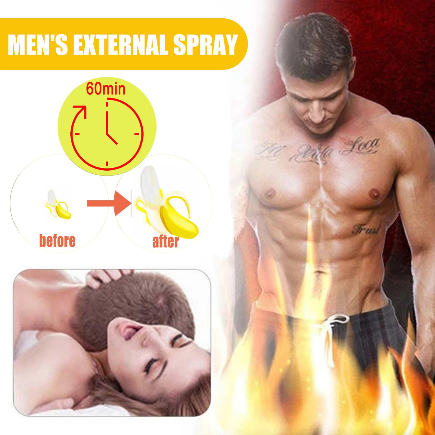 North Moon Men's Delay Spray 15ml
