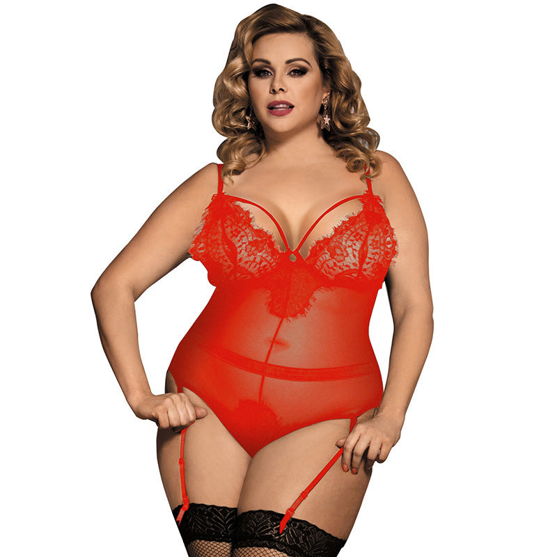 Carina Sexy Lace Garter Set