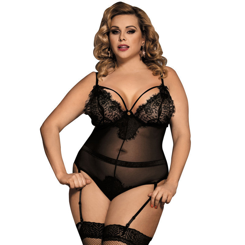 Carina Sexy Lace Garter Set