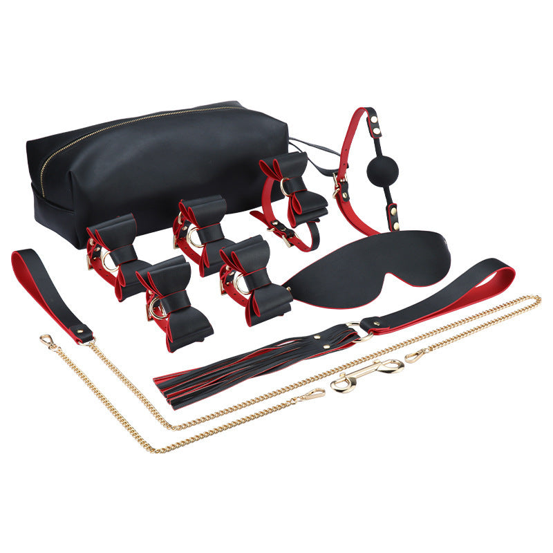 PU Leather BDSM 7-Piece Set