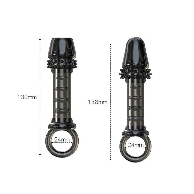 Multi-Spike Exotic Condom Men's Delay Cock Ring