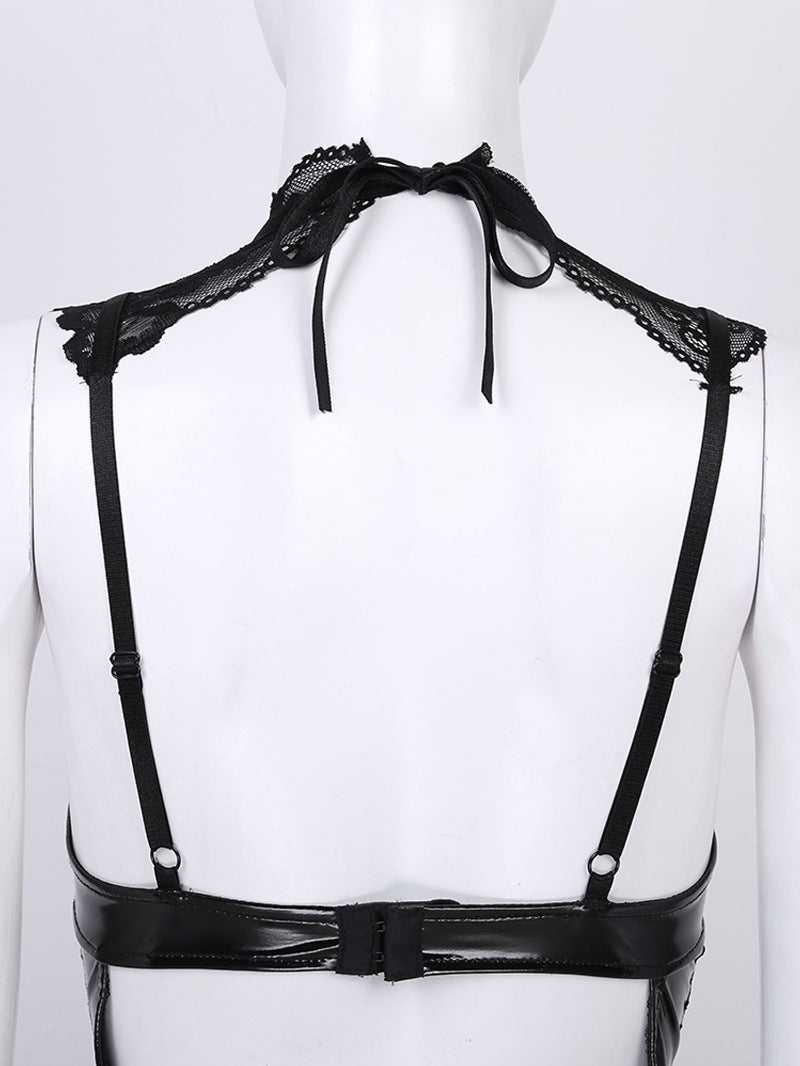 Leather & Lace Addiction Teddy