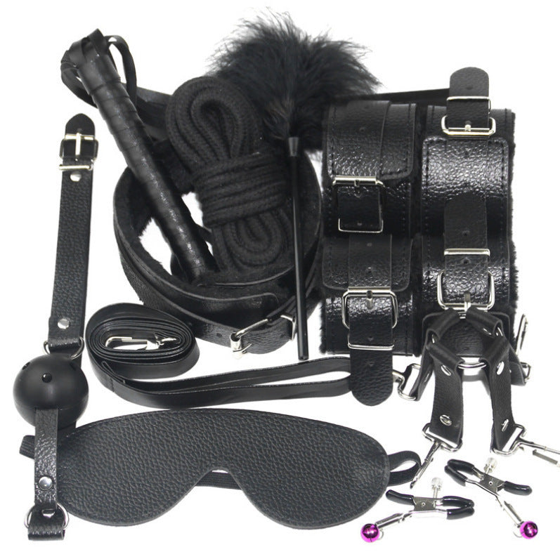 BDSM Plush 10-Piece Erotic Bundling Set