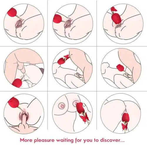 Rose Sucker Vibrator Toy