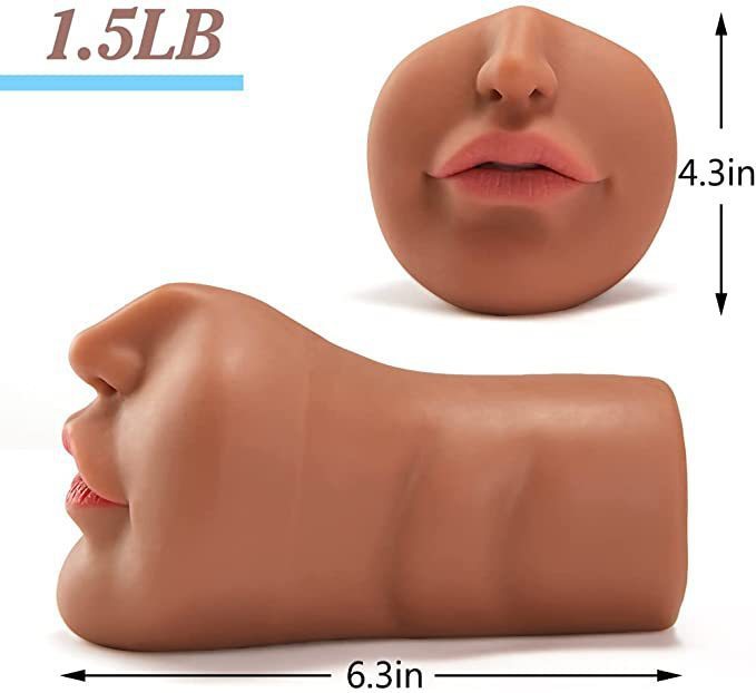 Pocket Pussy Deep Throat Realistic Masturbator