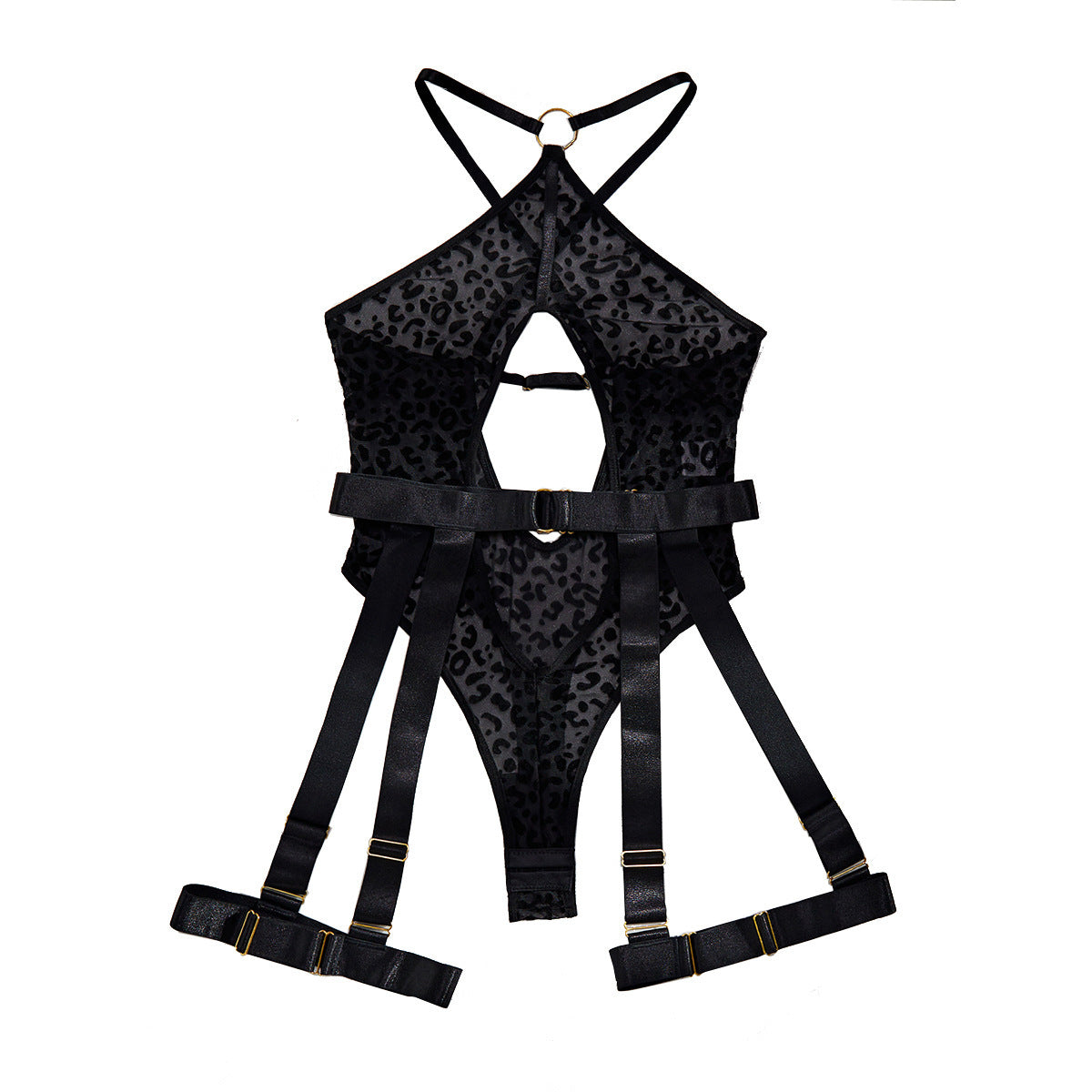 Lilah Cross Garter Set