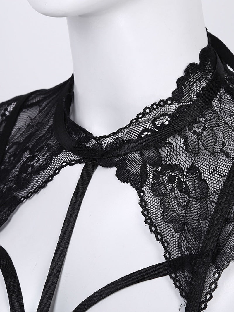 Leather & Lace Addiction Teddy