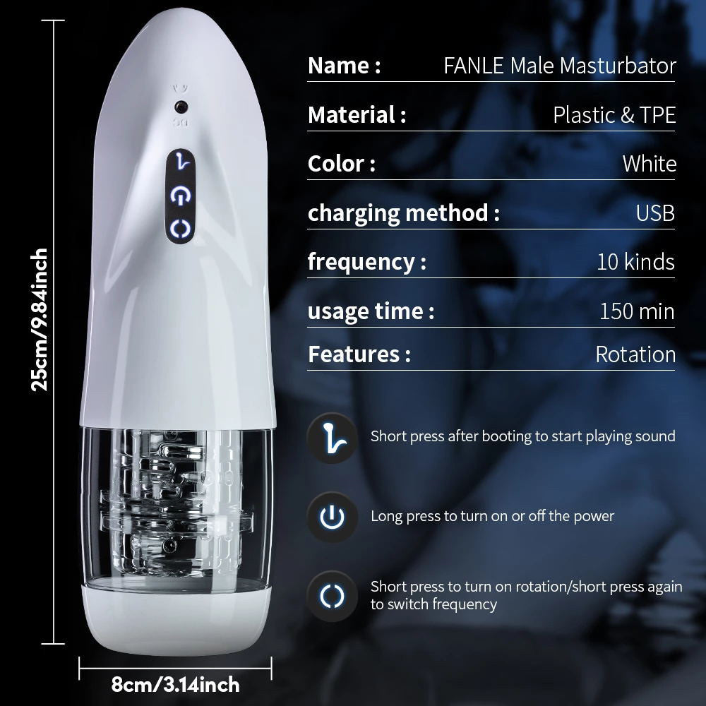 Men's First Class Automatic Rotating Masturbator