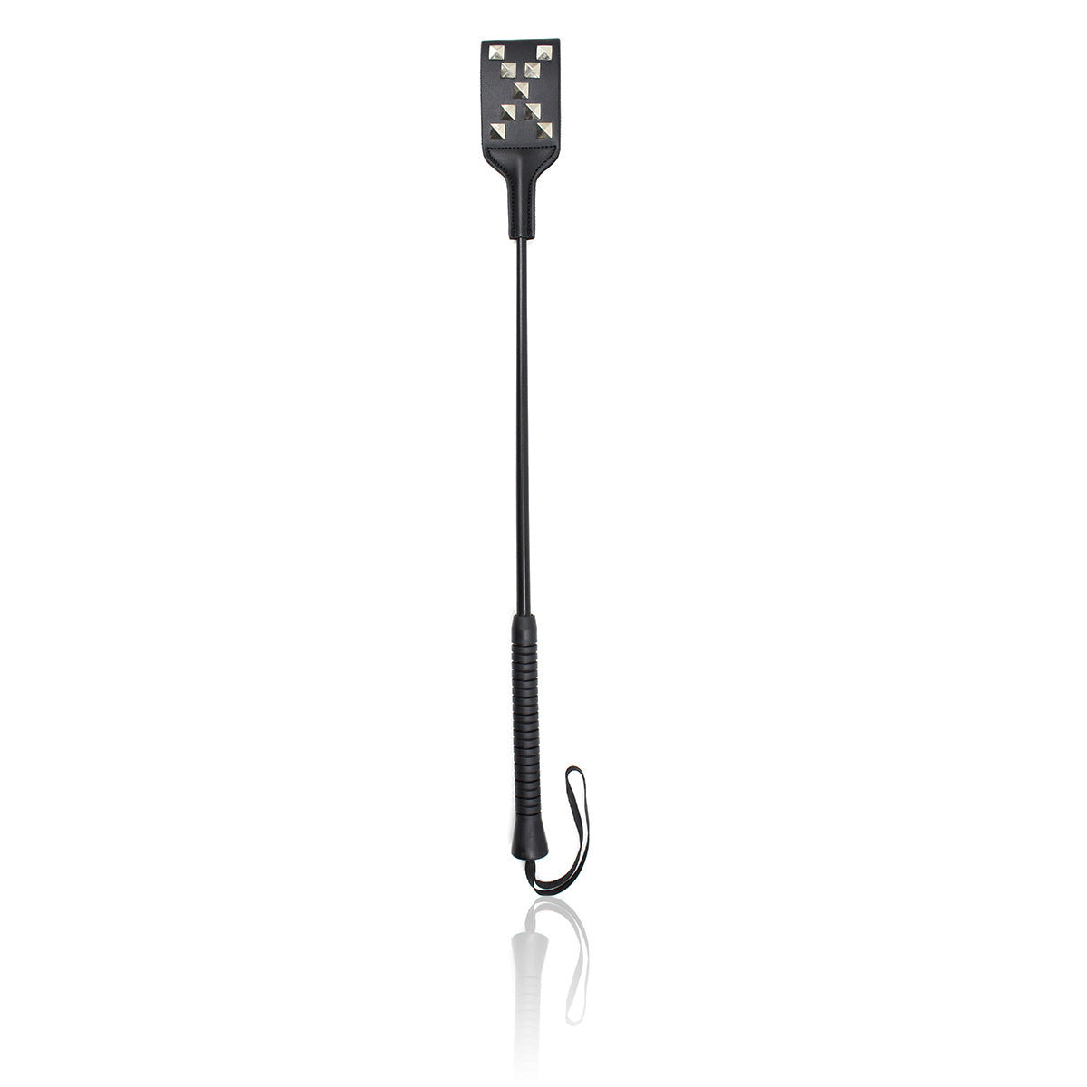 Rivet Pointer Leather Whip