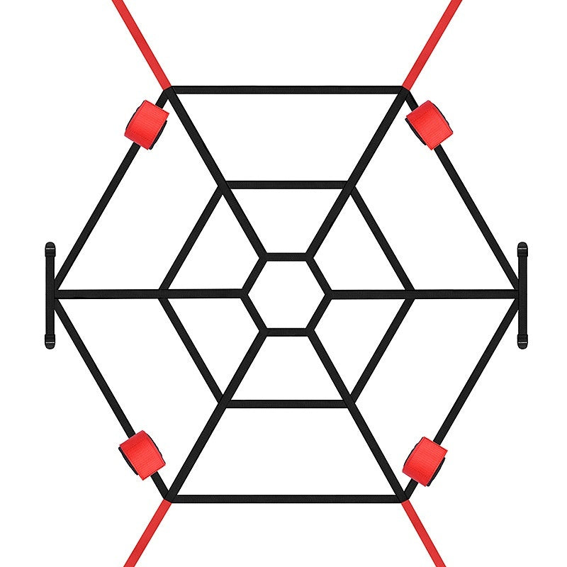 Spider Web Bed Restraint System