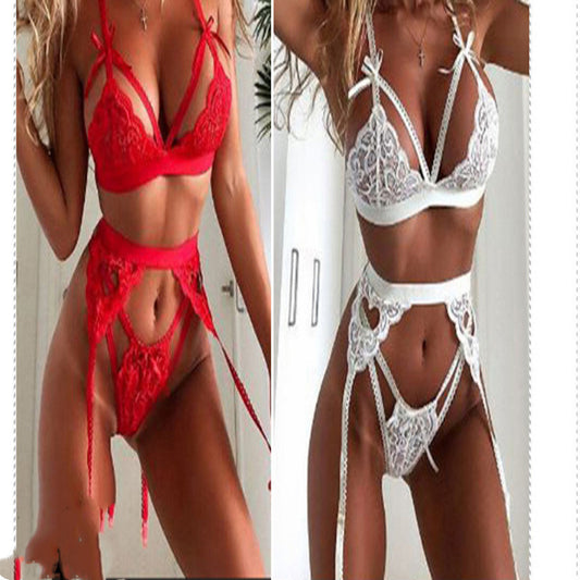 Doll Me Up Bra & Garter Set