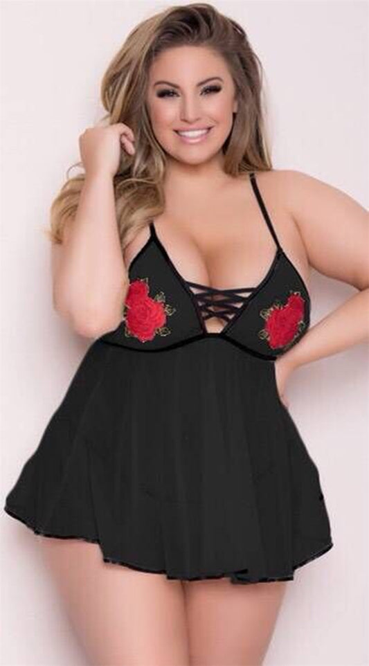 Bed Of Roses Babydoll