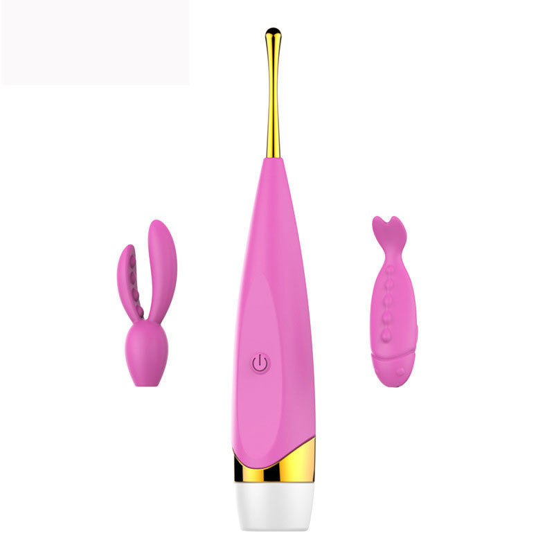 Rechargeable High Frequency 2 Silicone Heads Vibrator