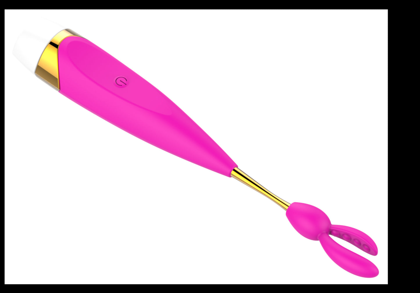 Rechargeable High Frequency 2 Silicone Heads Vibrator