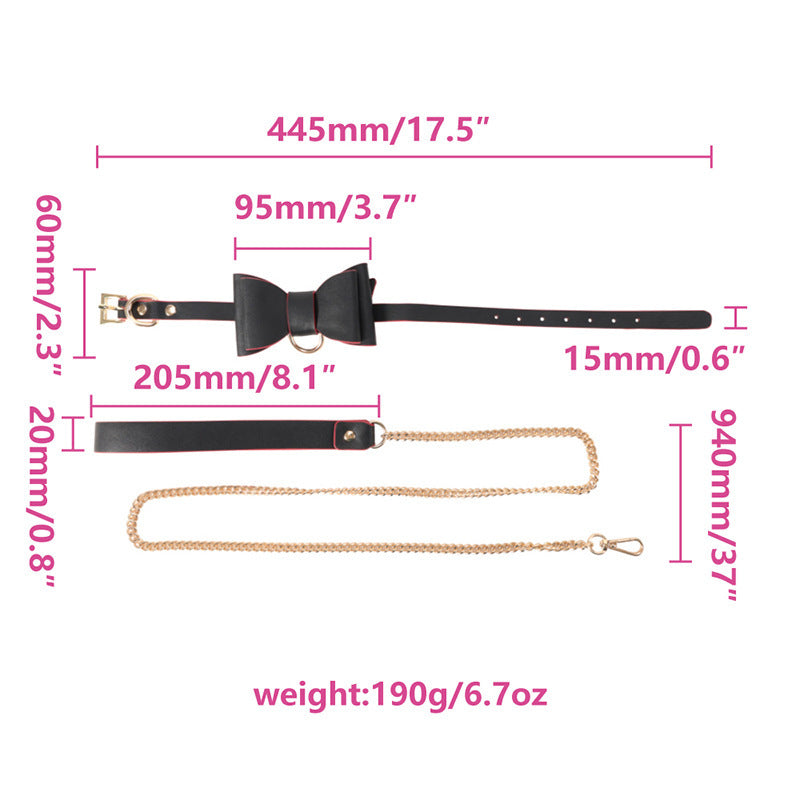 PU Leather BDSM 7-Piece Set