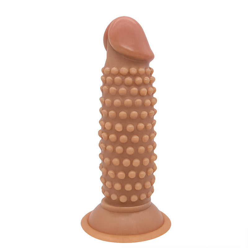Ribbed Silicone Dildo