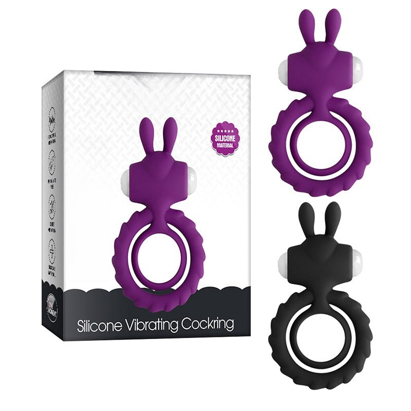 Silicone Vibration Rabbit Cock Ring