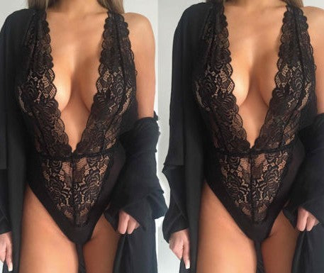 Beauty In Lace Teddy Bodysuit