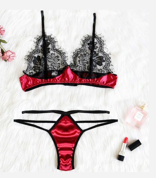 Lustful Desire Lingerie Bra Set
