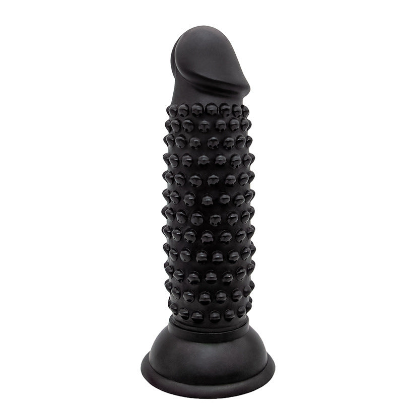 Ribbed Silicone Dildo