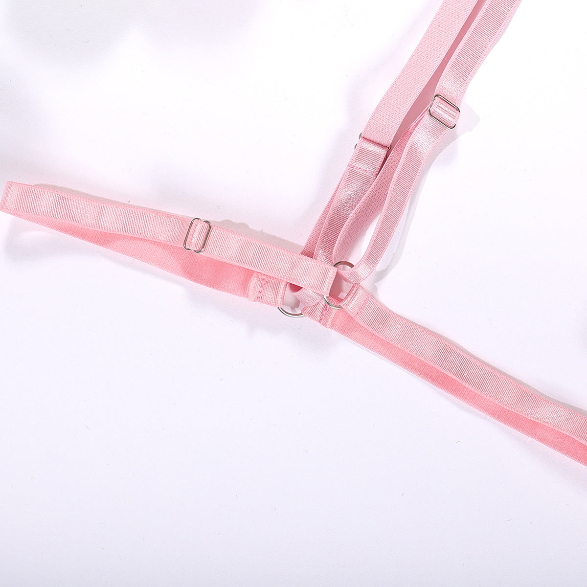 Pretty Baby Pink Bra & Garter Set