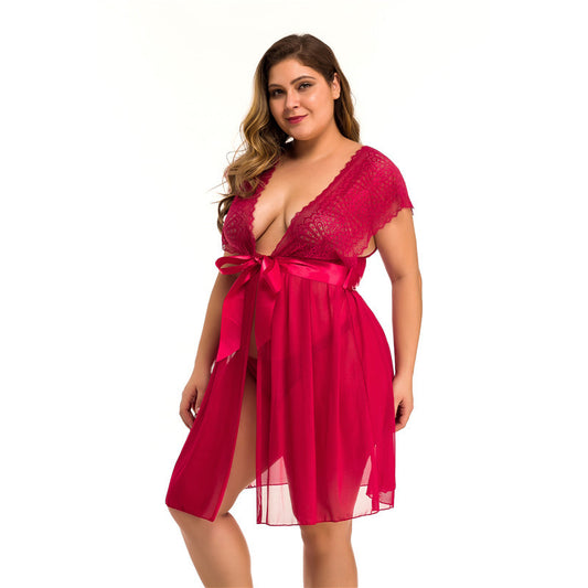 Red Seduction Babydoll