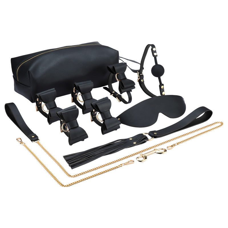 PU Leather BDSM 7-Piece Set