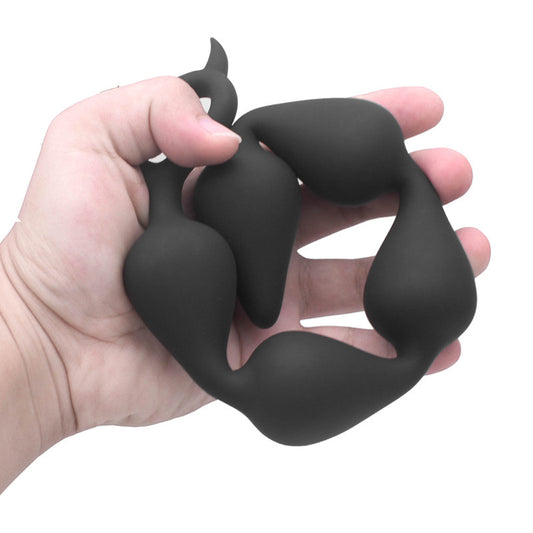 Devil Heart Anal Bead String