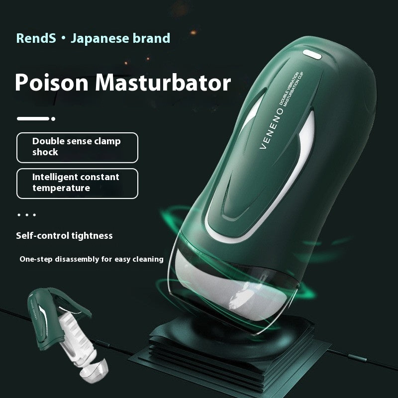 Rends VENENO Double Vibration Masturbation Cup