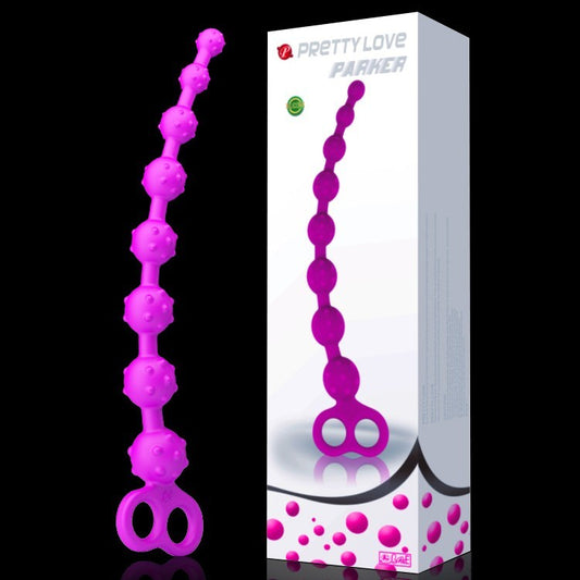 Pretty Love Parker Pull Silicone Anal Beads