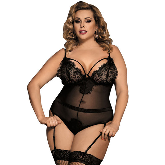 Carina Sexy Lace Garter Set
