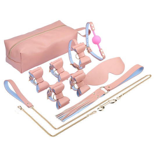 PU Leather BDSM 7-Piece Set