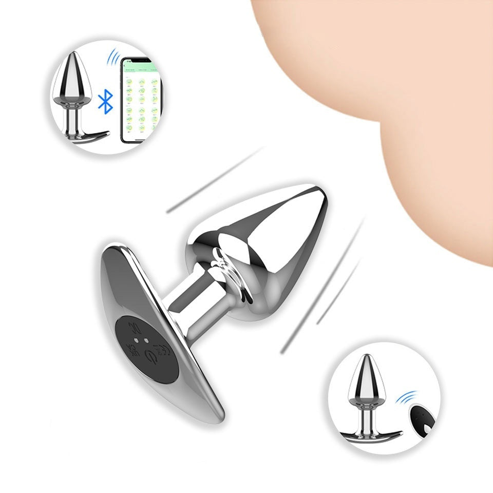 Metal Butt Plug Vibrator