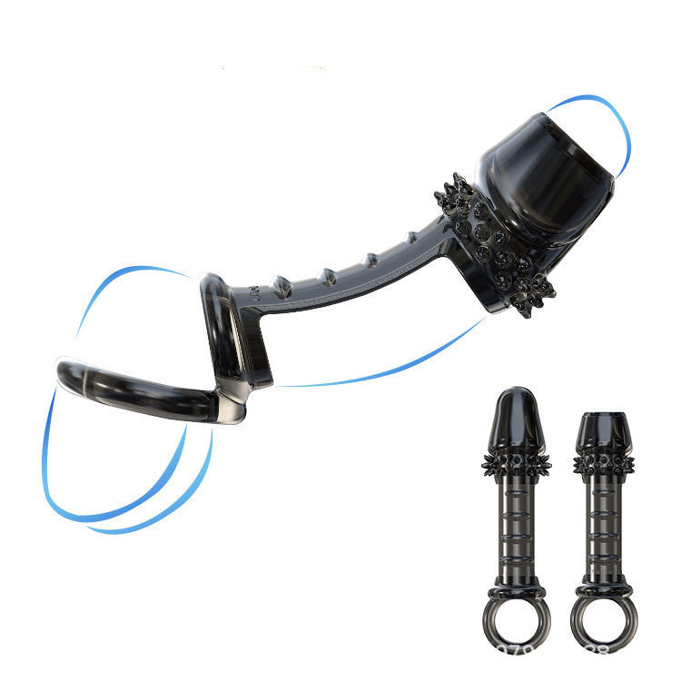 Multi-Spike Exotic Condom Men's Delay Cock Ring