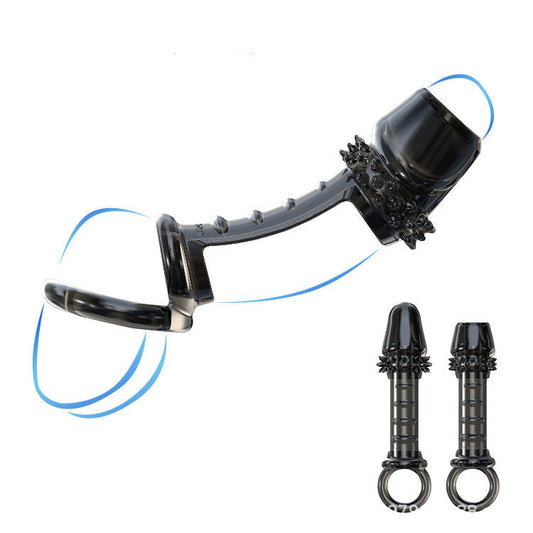 Multi-Spike Exotic Condom Men's Delay Cock Ring