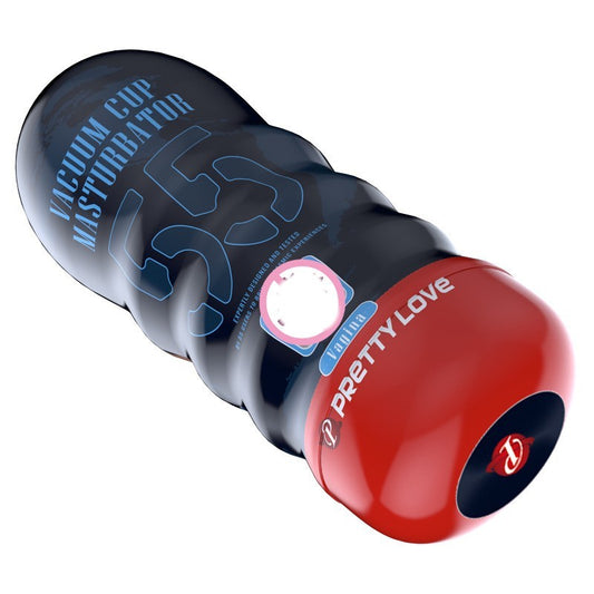Grooved Vacuum Mouth Cup Masturbator