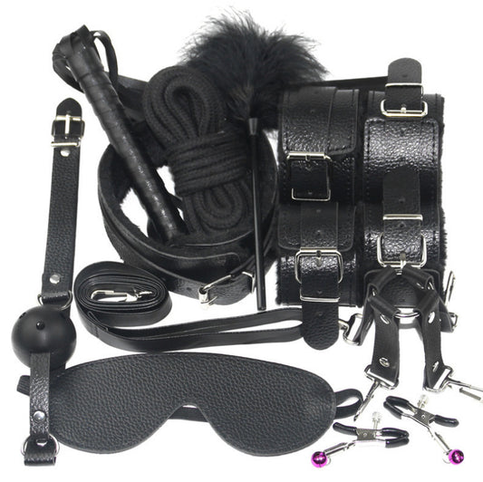 BDSM Plush 10-Piece Erotic Bundling Set