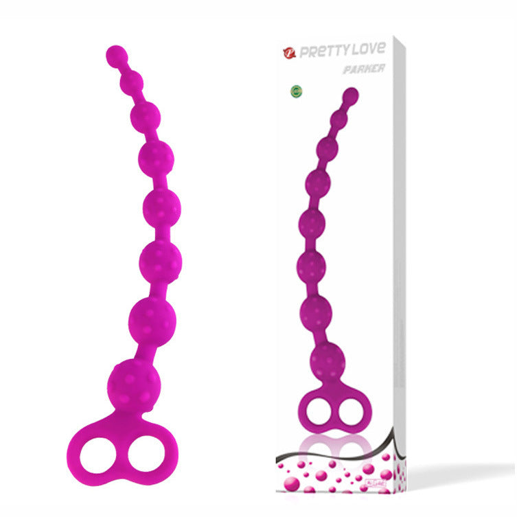 Pretty Love Parker Pull Silicone Anal Beads