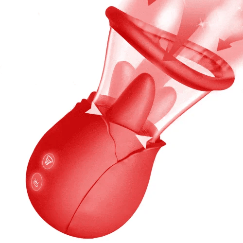 Roselux ™Pleasure Air Suction Licking Vibrator