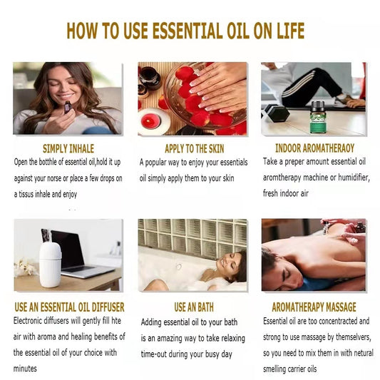 Phatoil Pure Essential Oils 5ml 15 Pieces Box
