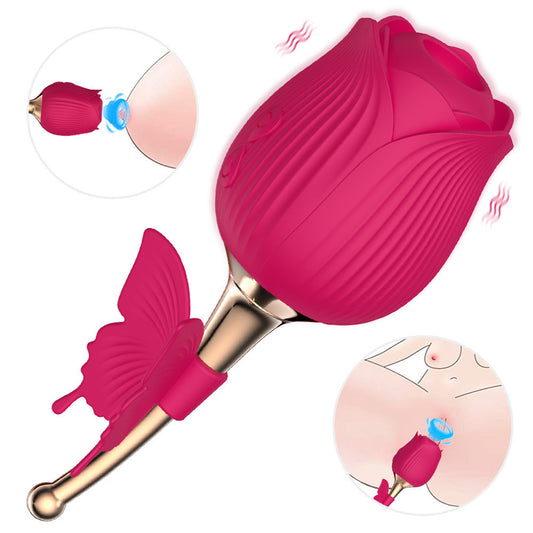 Rose Sucker Vibrator Toy