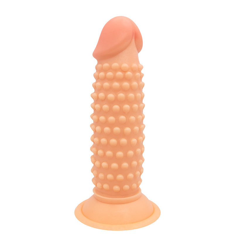 Ribbed Silicone Dildo
