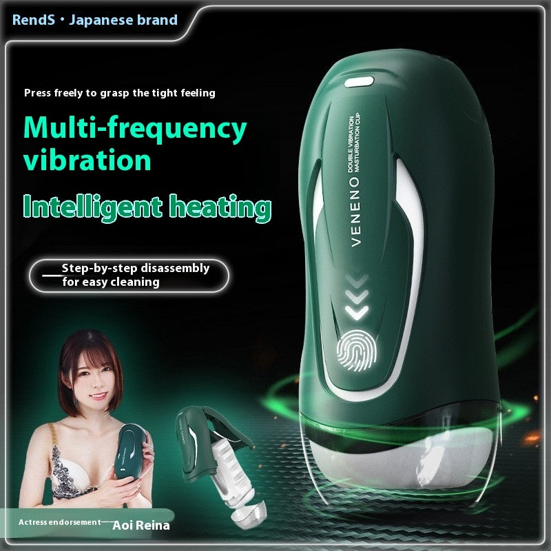 Rends VENENO Double Vibration Masturbation Cup